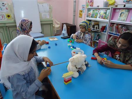 روز بازی در بخش کودک